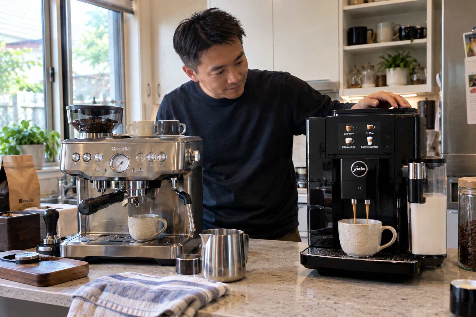 Super-Automatic vs Semi-Automatic Espresso